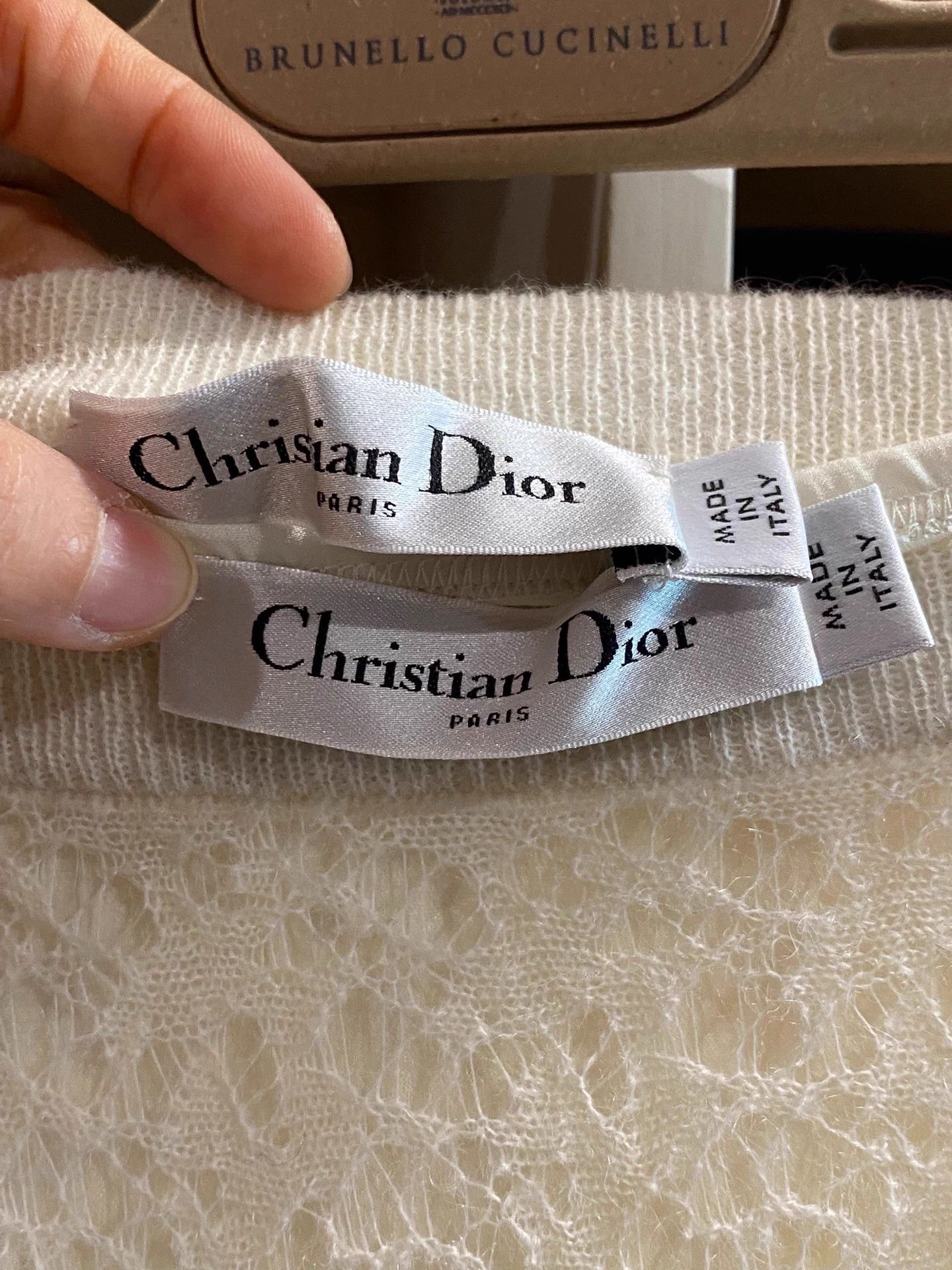 Dior Dior 24 New Detailed Crochet Skirt Women's 40 Size 28" / US 6 / IT 42 - 3 Thumbnail