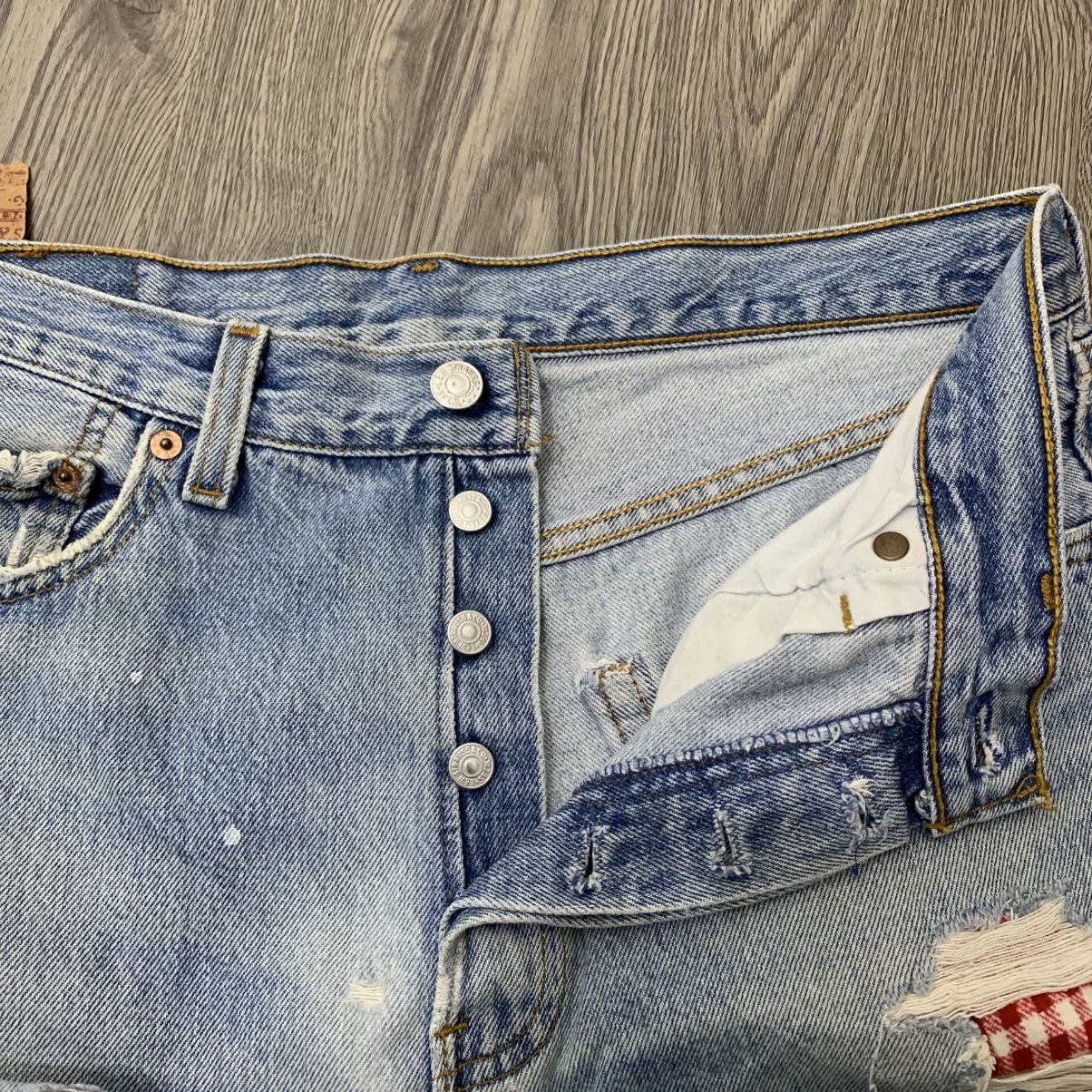 Levi's Vtg Levi’s 501 Distressed Denim Pant Size US 32 / EU 48 - 7 Thumbnail