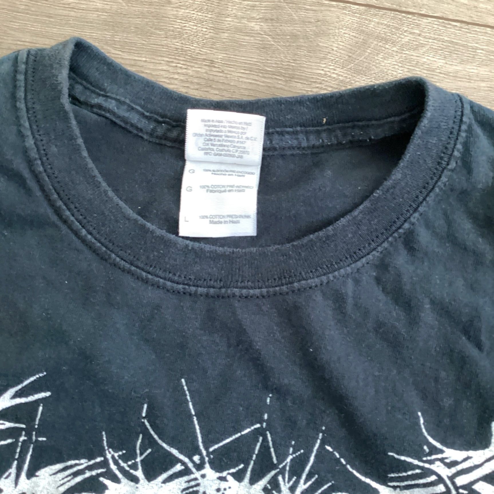 Vintage VINTAGE Rock Band Shirt T-Shirt 2014 Mens L Black Cotton Crew Neck Short Sleeve Graphic Print Aerosmith 90s Theme Size US L / EU 52-54 / 3 - 3 Thumbnail