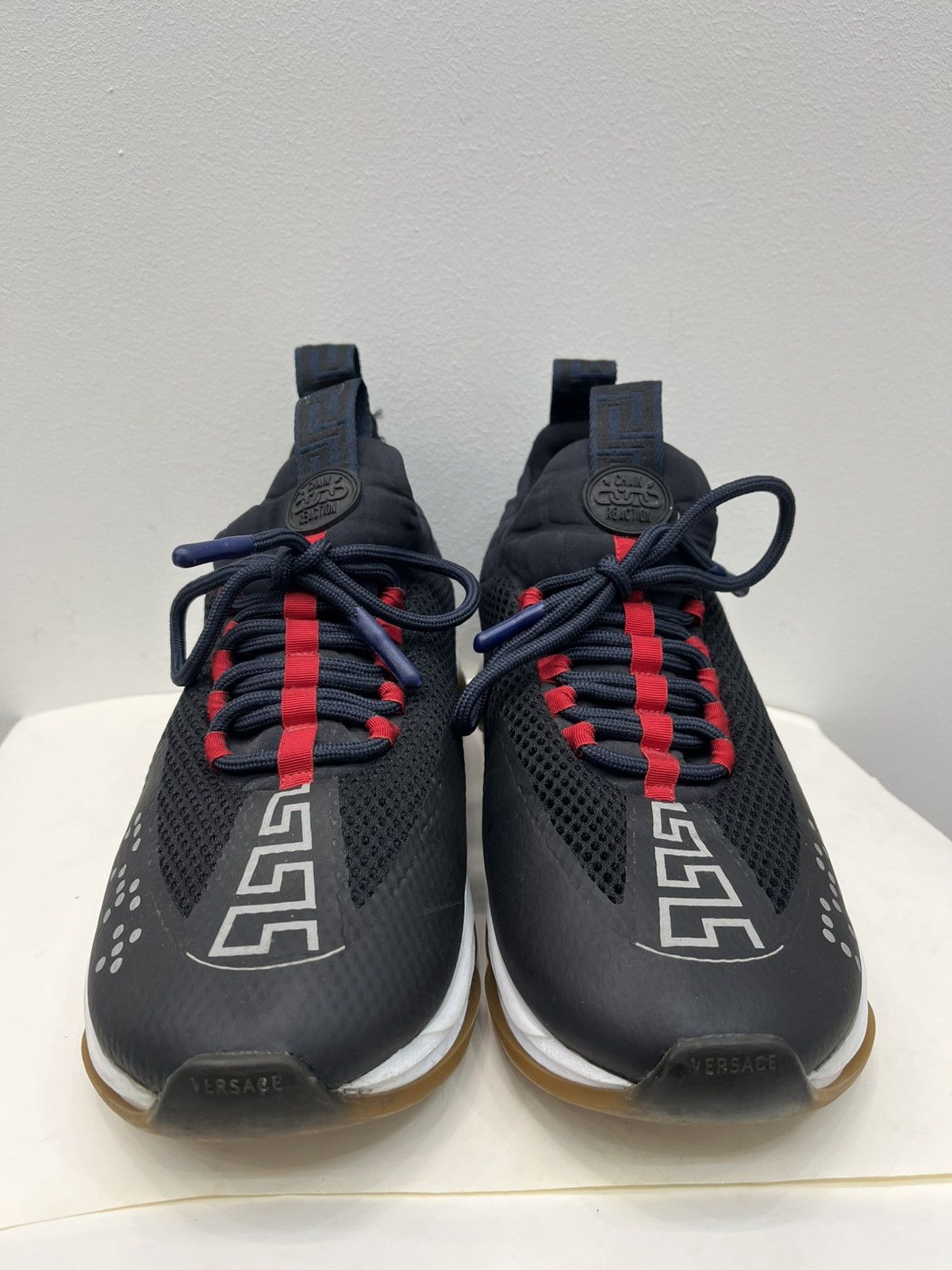 Versace Versace Chain Reaction Reflective Shoes Size US 10 / EU 43 - 2 Thumbnail