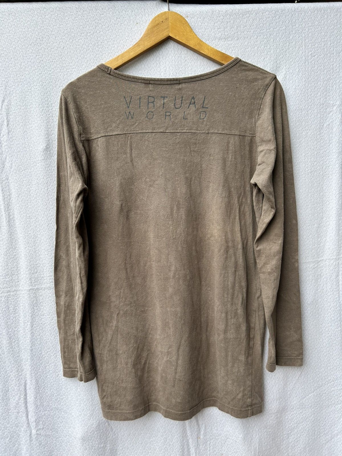 Japanese Brand Us n then japanese poem style longsleeve Size US M / EU 48-50 / 2 - 2 Thumbnail