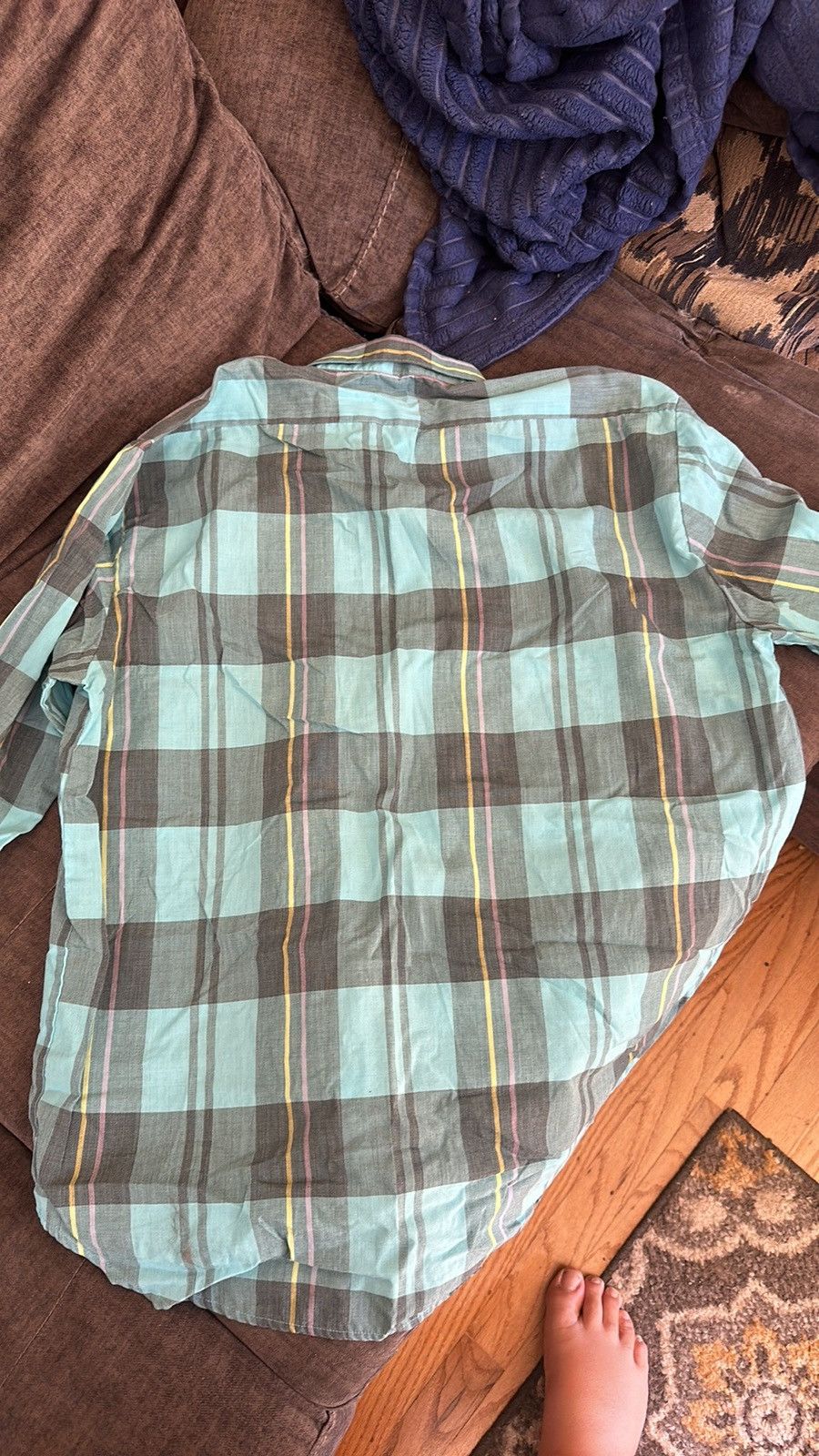Vintage Vintage 80’s Button-up Chris shirt. Size US L / EU 52-54 / 3 - 4 Thumbnail