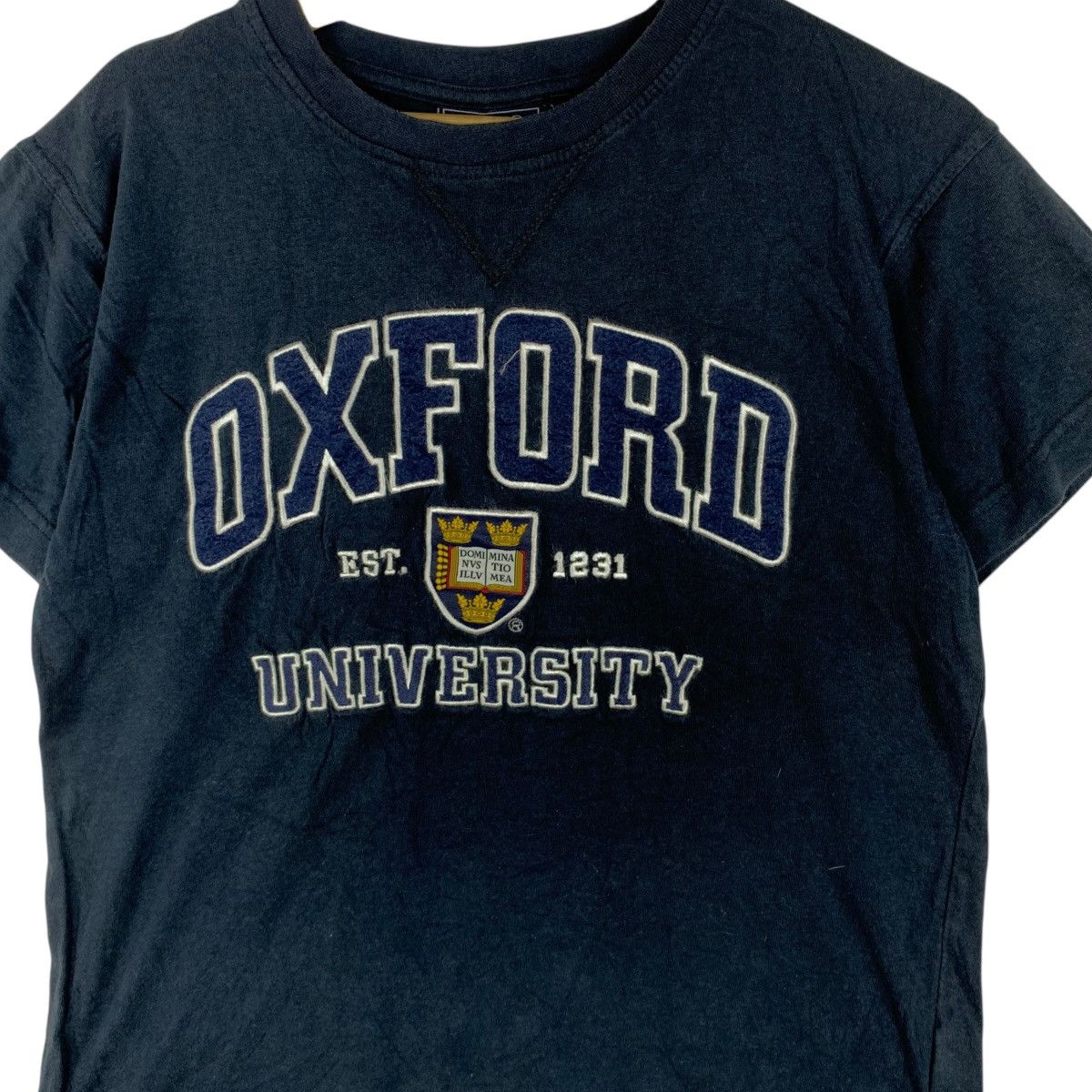 Other COLLEGIATE OXFORD UNIVERSITY Azo Free Dyes Tee Shirt Top Size S / US 4 / IT 40 - 4 Thumbnail