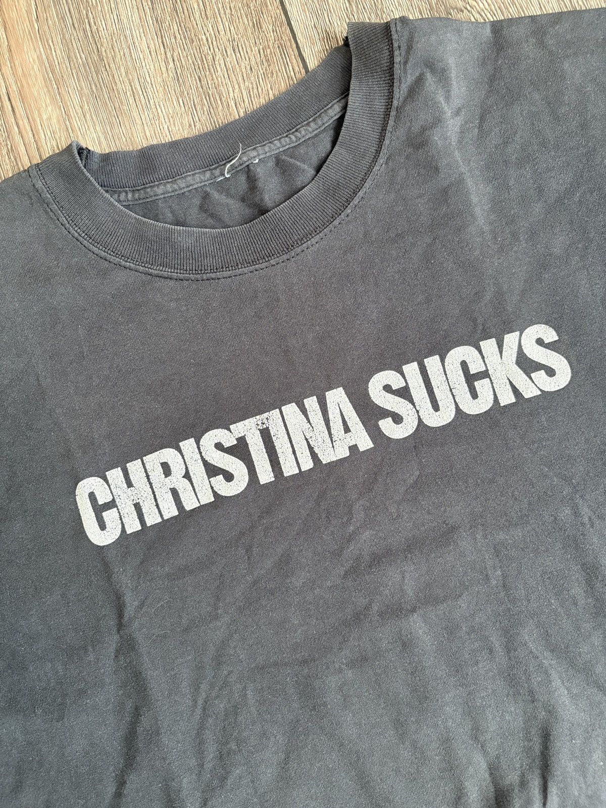Eminem Vintage 2000s Eminem D12 Christina Sucks Britney Swallows Size US XL / EU 56 / 4 - 2 Thumbnail