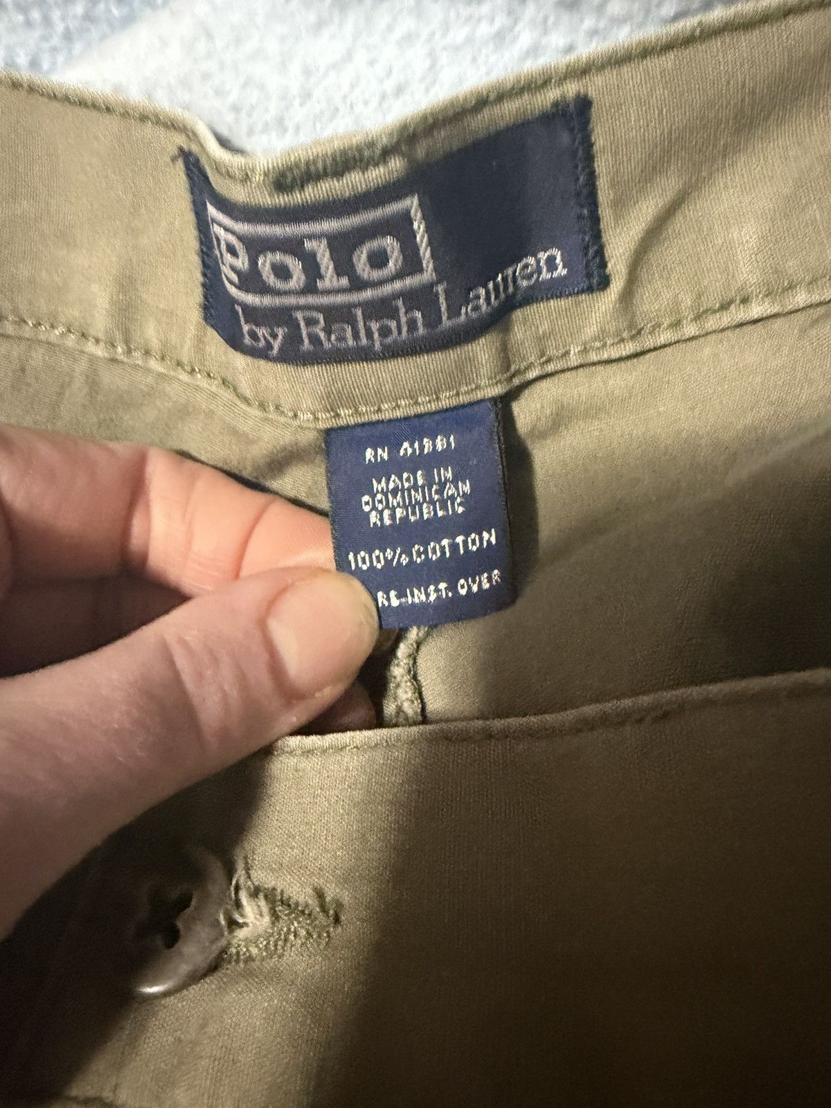 Polo Ralph Lauren VTG Polo Ralph Lauren pleated cuffed chino pant size 38x32 Size US 38 / EU 54 - 4 Thumbnail