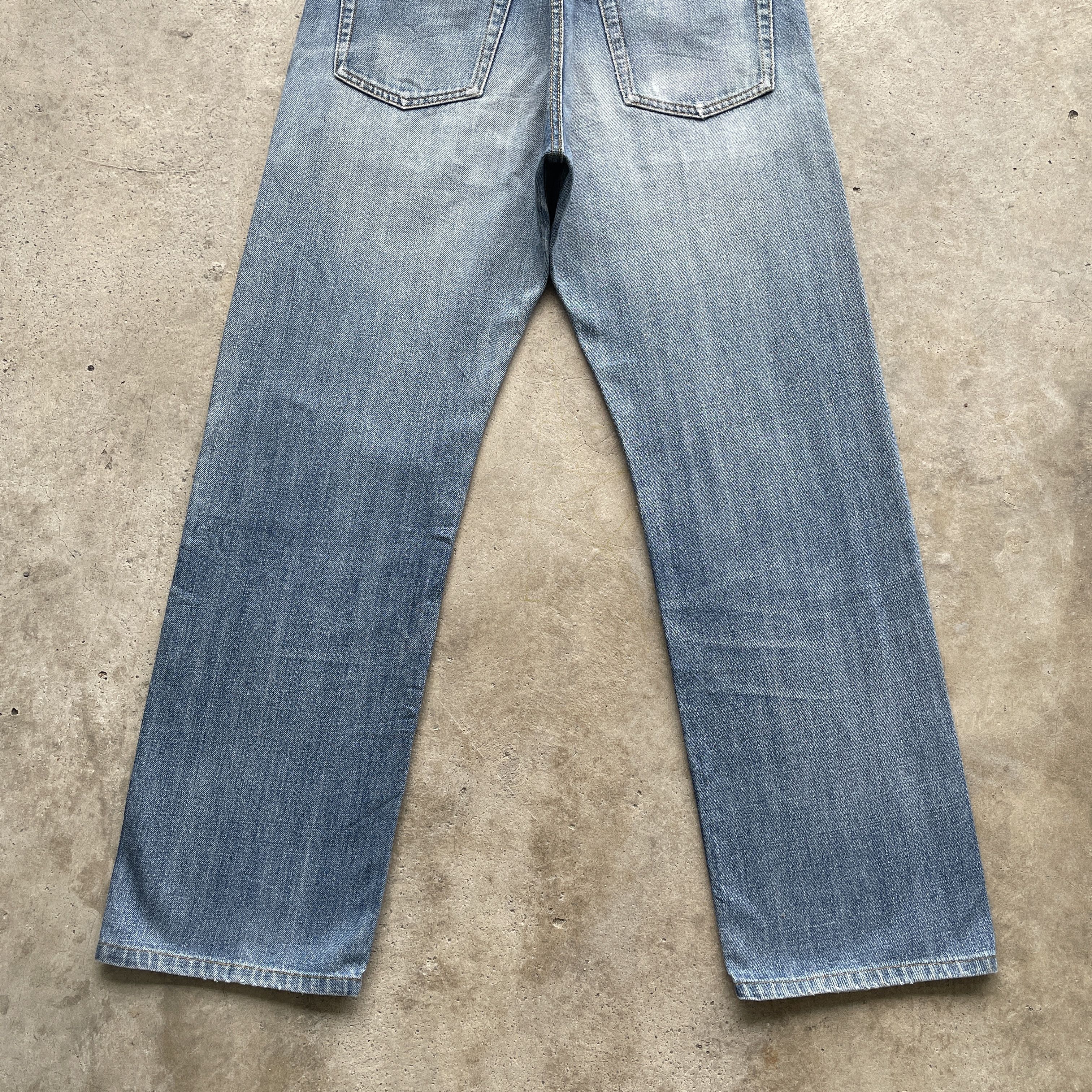 Japanese Brand × Vintage Vintage Japanese Jeans Faded Distressed Denim Pants W31x29.5 Size US 31 - 9 Thumbnail