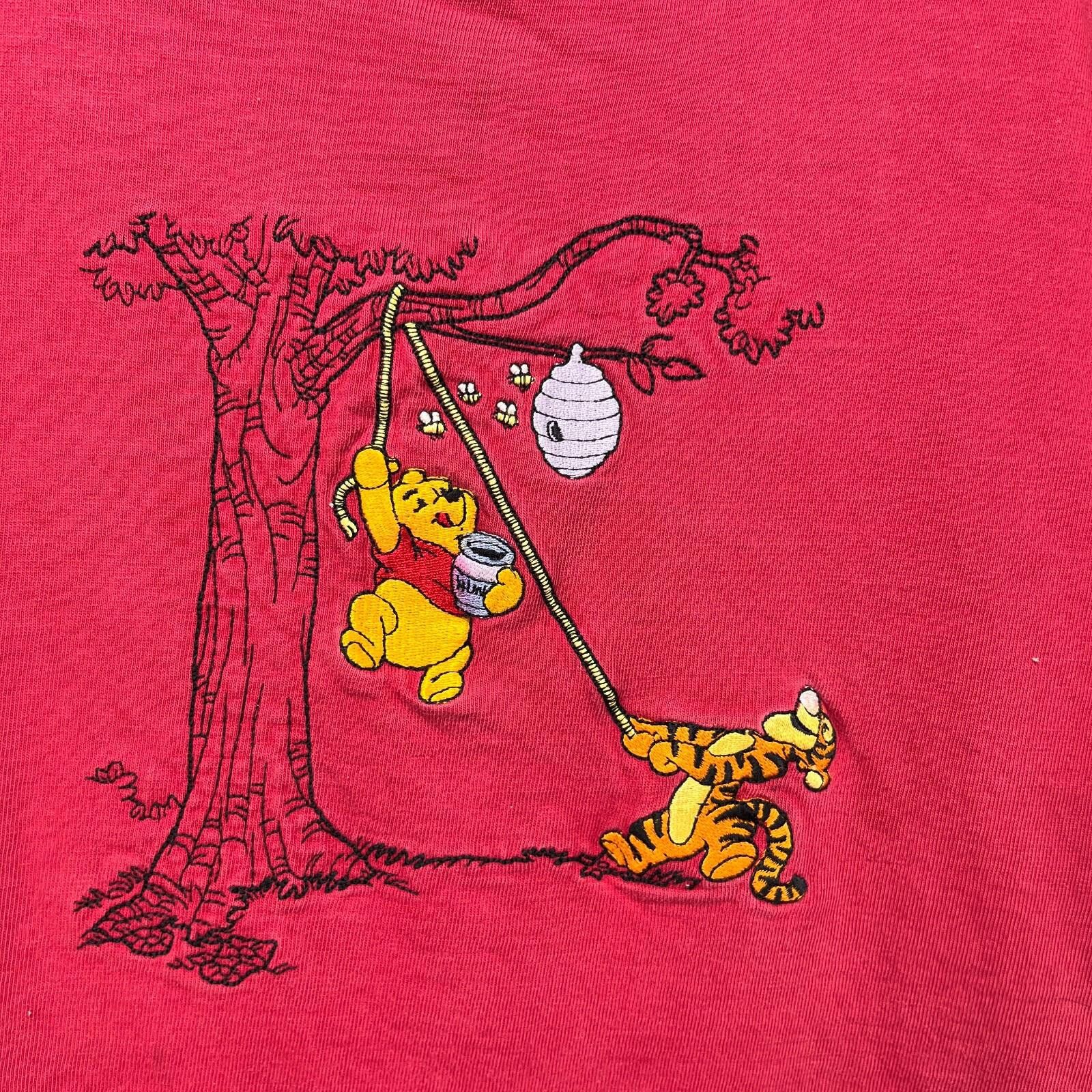 Disney Vintage 90s Winnie the Pooh Tigger Disney T-Shirt XL Size US XL / EU 56 / 4 - 3 Thumbnail