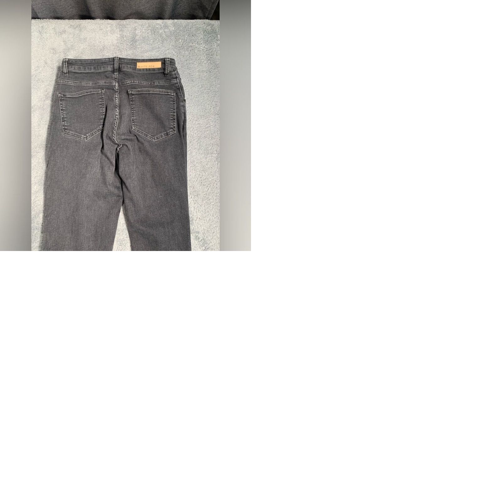 Vintage White fox Distressed Women's Jeans XL Gray Skinny Jeans Women XL Distressed White fox Boutique Distressed Jeans Women XL Gray Skinny Size 40" / US 18 - 9 Thumbnail
