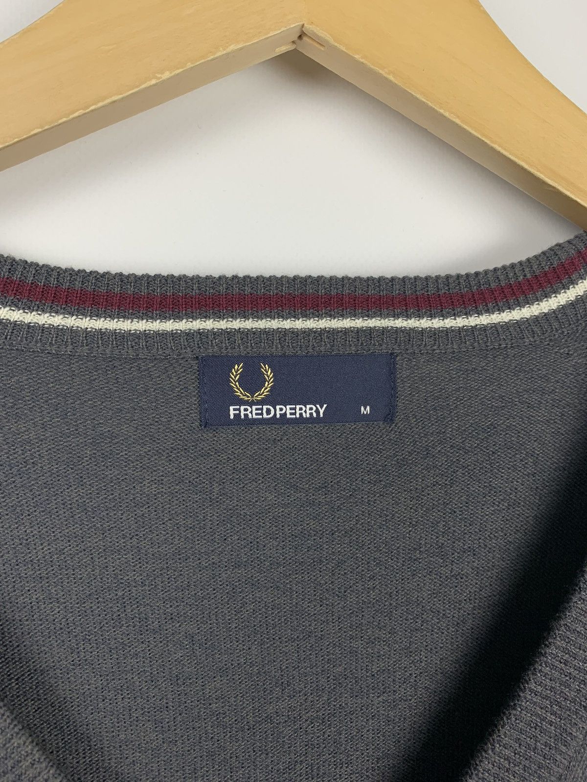 Fred Perry Fred Perry Men's Knit Cardigan Buttons Sweater Size M Size US M / EU 48-50 / 2 - 5 Thumbnail