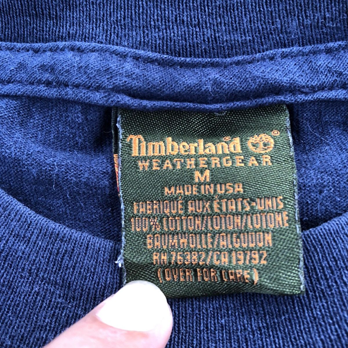 Timberland Vintage Thrashed Faded 90s Timberland Rare Shirt Size US M / EU 48-50 / 2 - 5 Thumbnail