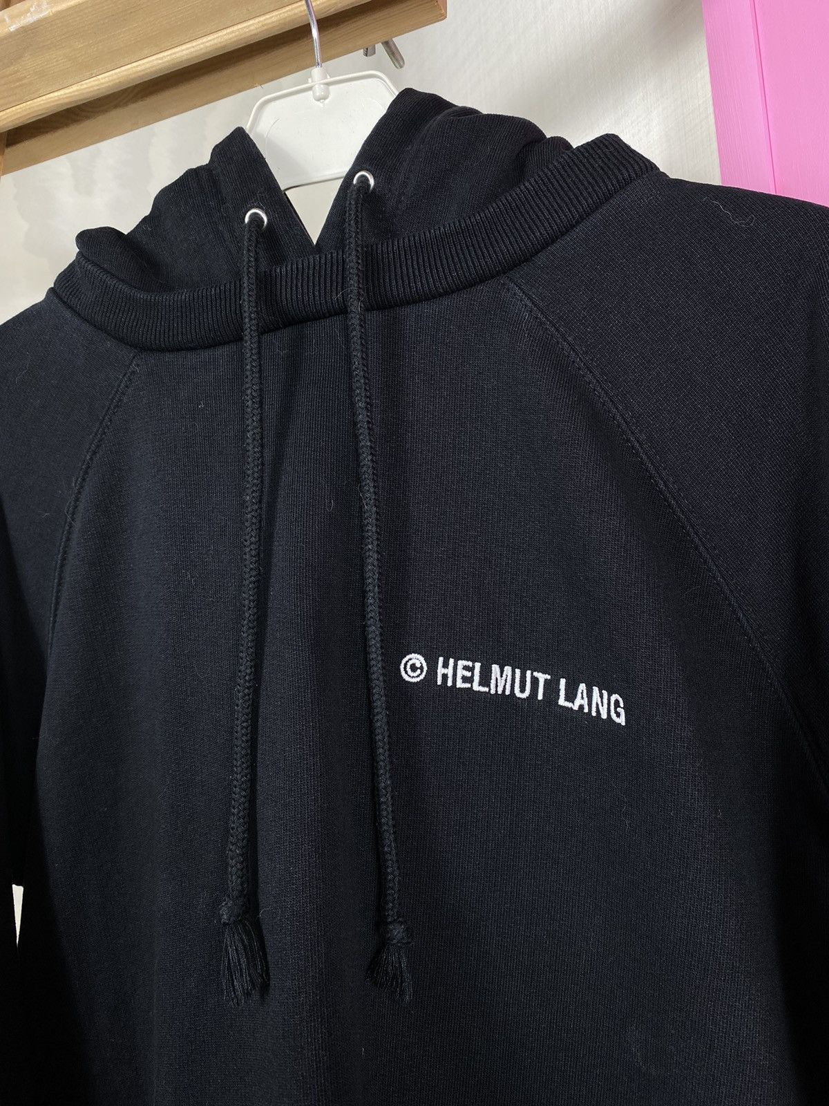 Helmut Lang Helmut Lang Embroidered Copyright Hoodie Size S / US 4 / IT 40 - 5 Thumbnail