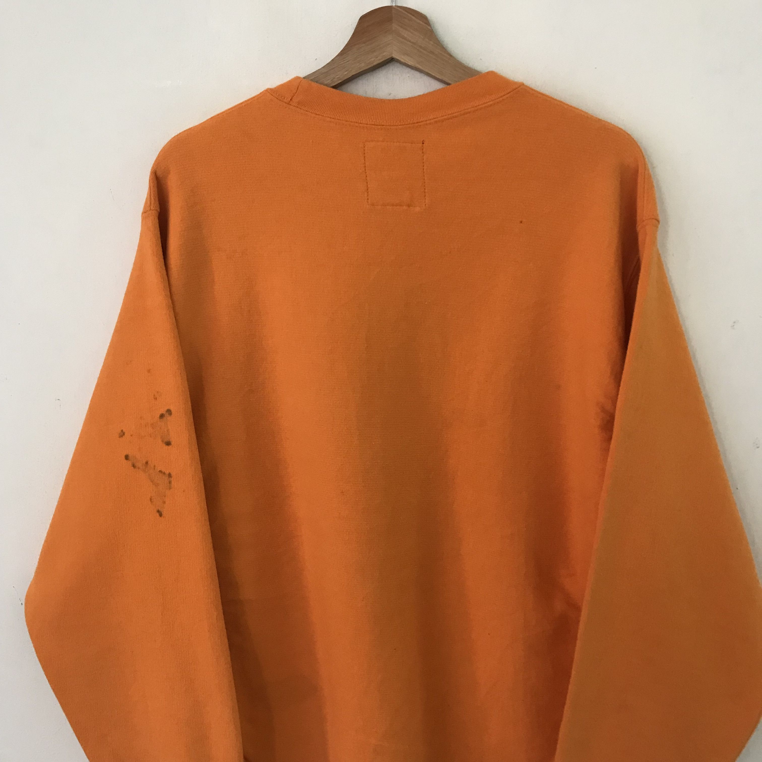 Vintage vintage tenasse sweatshirt dark orange - 556 Size US L / EU 52-54 / 3 - 8 Thumbnail