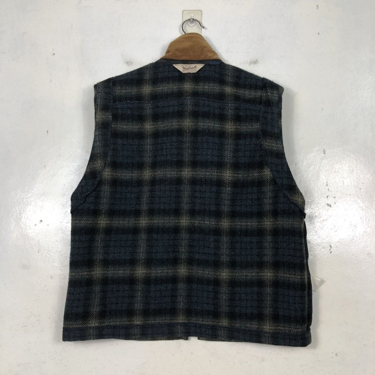 Japanese Brand 🔥VINTAGE WOOL VEST JACKET WOOLRICH TARTAN DESIGN CHECK Size US M / EU 48-50 / 2 - 24 Thumbnail