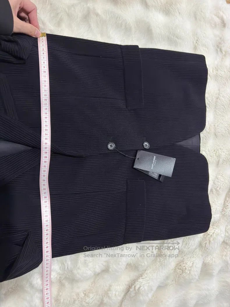Saint Laurent Paris Saint Laurent Paris Black Corduroy Men's Suit Size US M / EU 48-50 / 2 - 8 Thumbnail