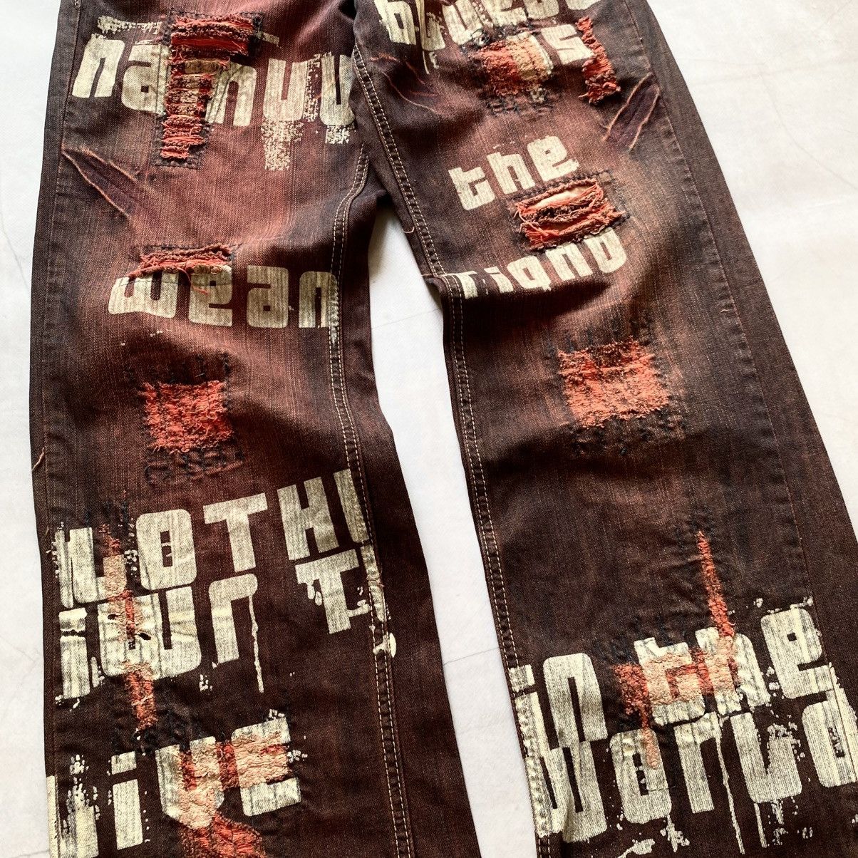 Hysteric Glamour Vintage Japan Washed Faded Jeans If Six Was Nine Kmrii Vibe Size US 33 - 5 Thumbnail