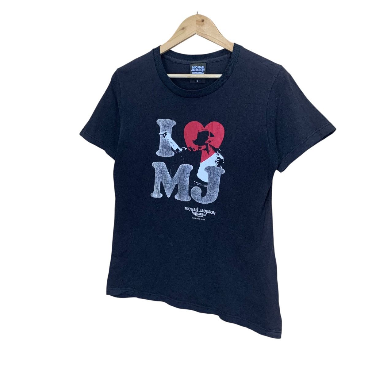 Michael Jackson Vintage Micheal Jackson Immortal World Tour Shortsleeve Tee Size US S / EU 44-46 / 1 - 3 Thumbnail