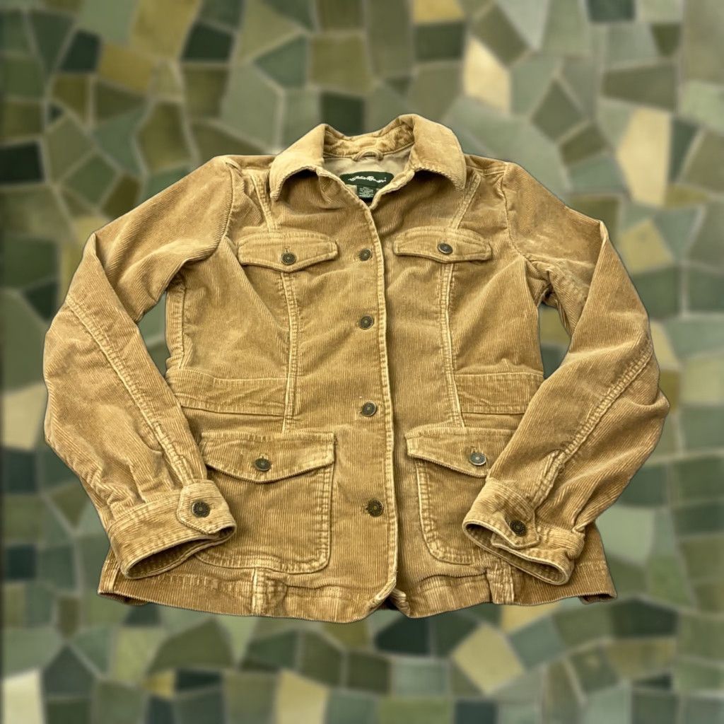 Eddie Bauer EDDIE BAUER Womens Corduroy Jacket XS Brown Casual Stretch Button Up Pockets Classic Size XS / US 0-2 / IT 36-38 - 1 Thumbnail