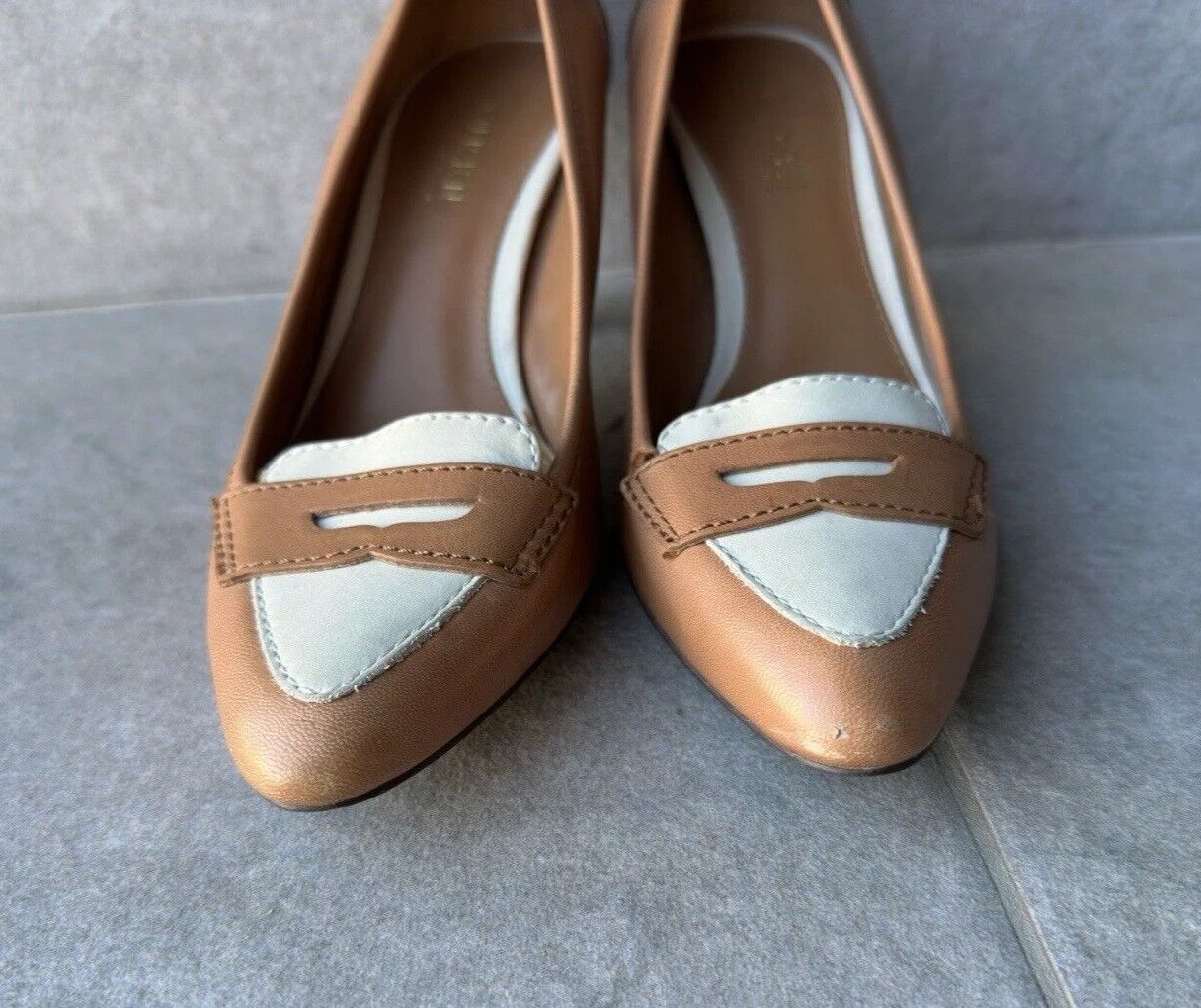 Polo Ralph Lauren Lauren Polo Ralph Lauren Heels Leathers Brown Shoes Size US 7 / IT 37 - 5 Thumbnail