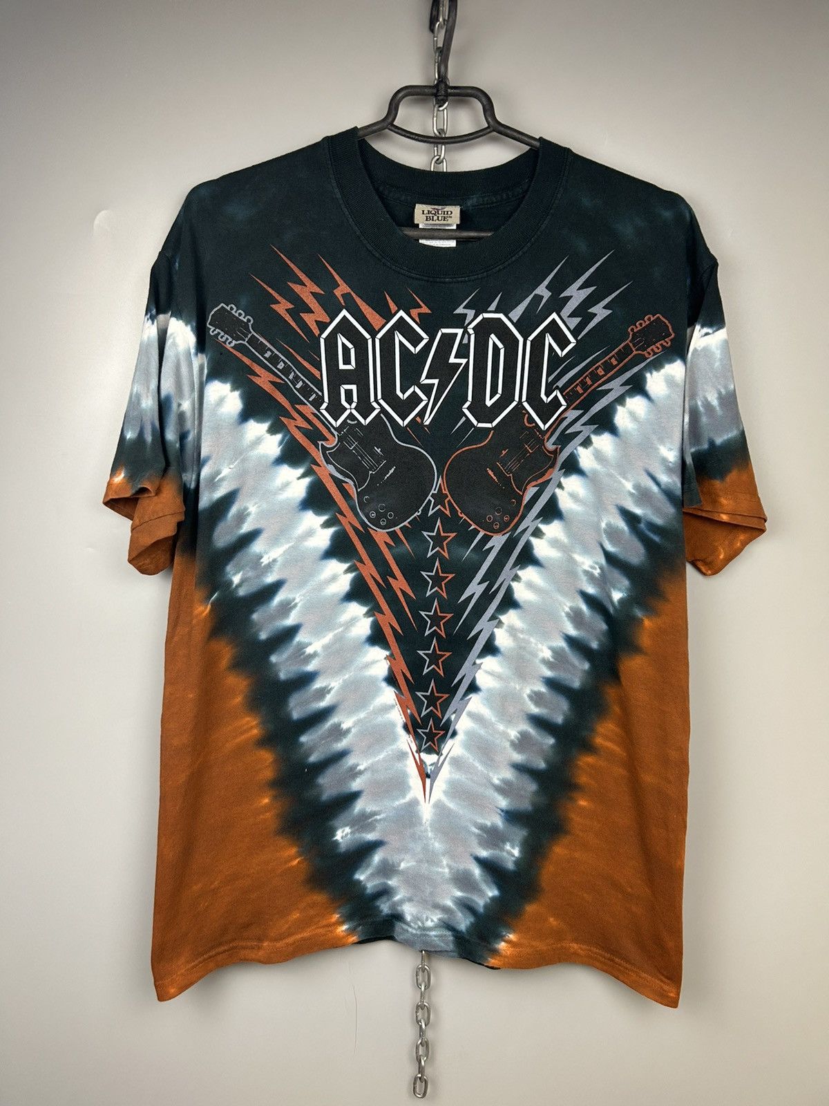 Band Tees Vintage Ac Dc High Voltage Liquid Blue T Shirt Size US L / EU 52-54 / 3 - 1 Thumbnail