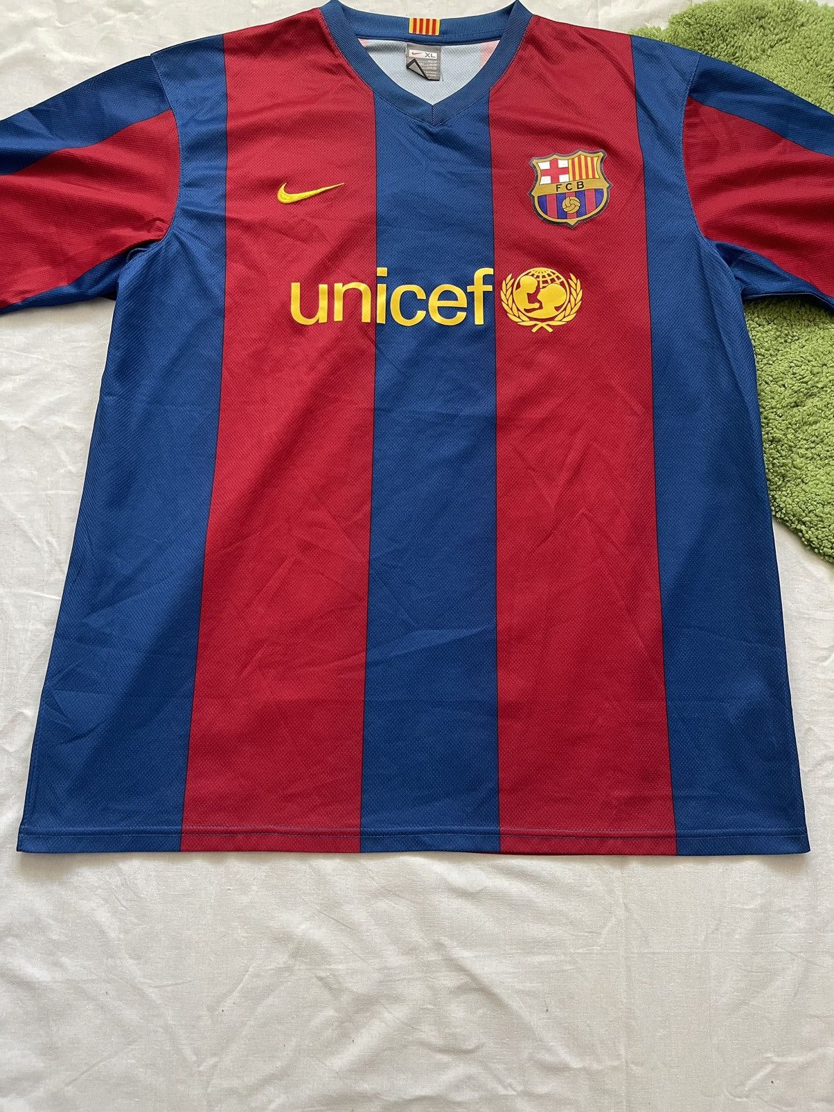Vintage Jersey vintage Nike Barcelona 2008/08 Size US XL / EU 56 / 4 - 5 Thumbnail