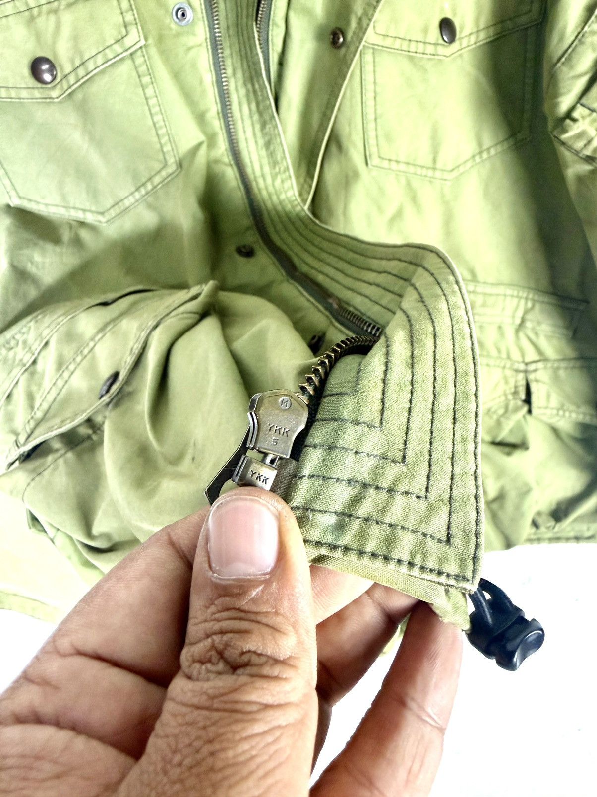 Polo Ralph Lauren Vintage Polo Ralph Lauren Waxed Cotton Fishing Jacket Size US L / EU 52-54 / 3 - 13 Thumbnail