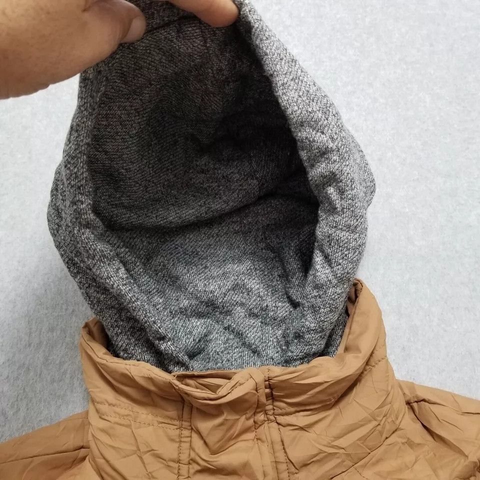 Other Active USA Jacket Womens Medium Brown Full Zip Hooded Size M / US 6-8 / IT 42-44 - 3 Thumbnail