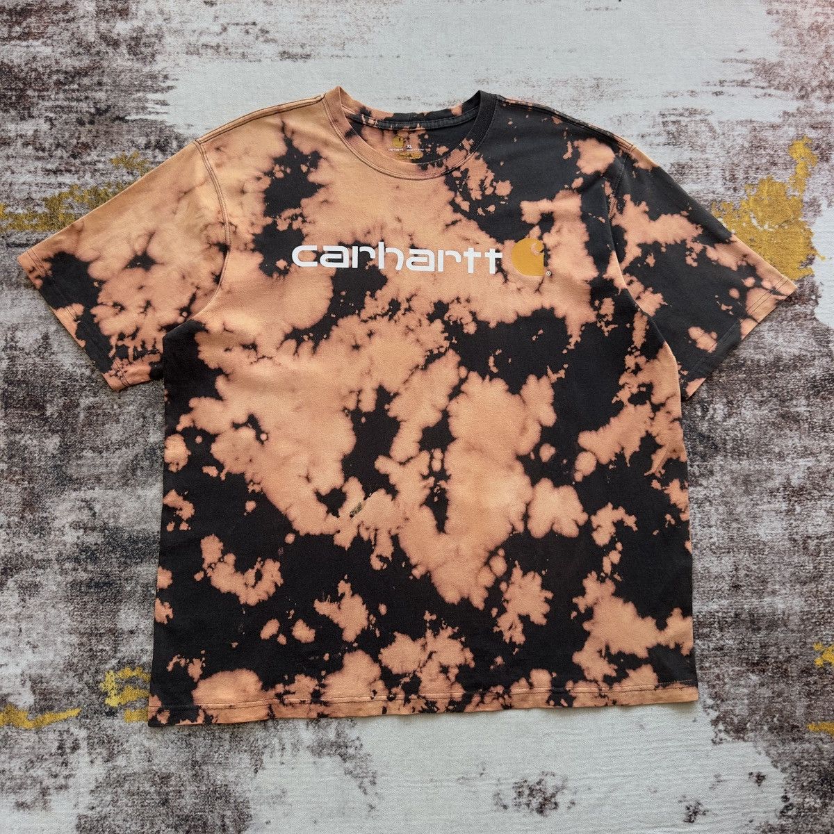 Carhartt CARHARTT WORK IN PROGRESS ACID WASH TSHIRT Size US XL / EU 56 / 4 - 2 Thumbnail