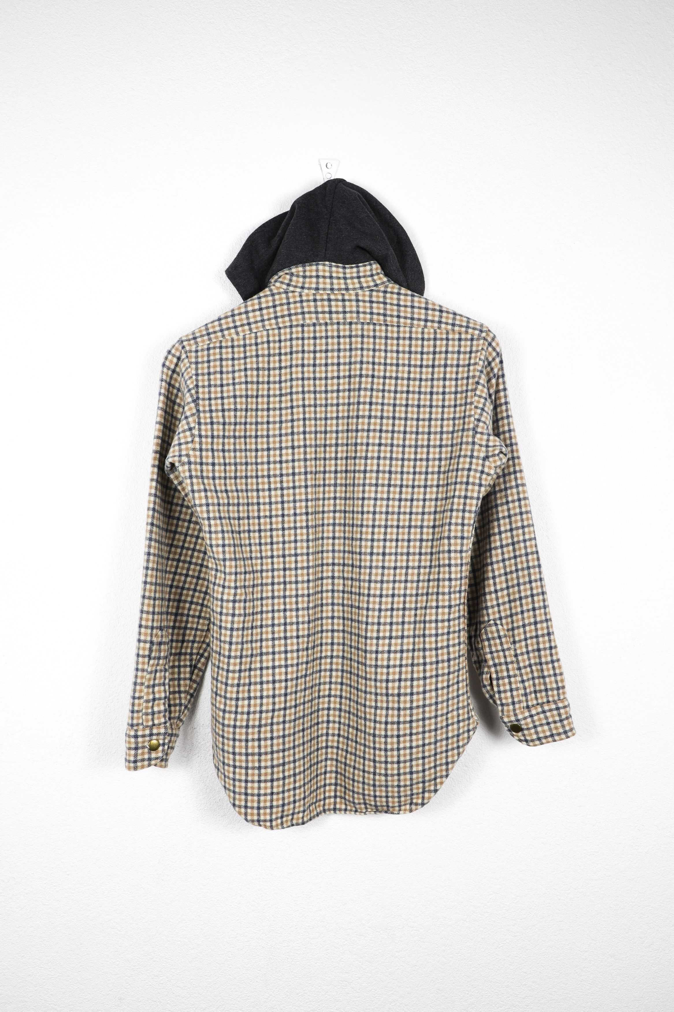 Pendleton Womens Pendleton Rework Wool Flannel Shirt Hoodie USA Size XS / US 0-2 / IT 36-38 - 7 Thumbnail
