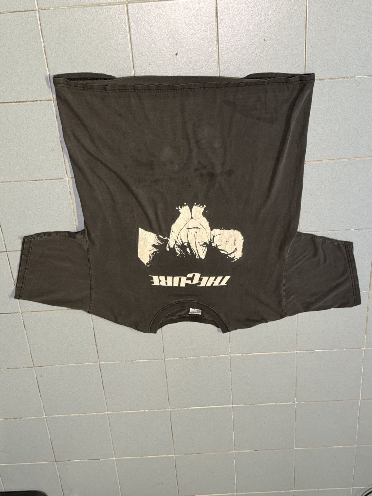 Band Tees × Vintage Vintage 90s The cureT-shirt Size US XL / EU 56 / 4 - 2 Thumbnail