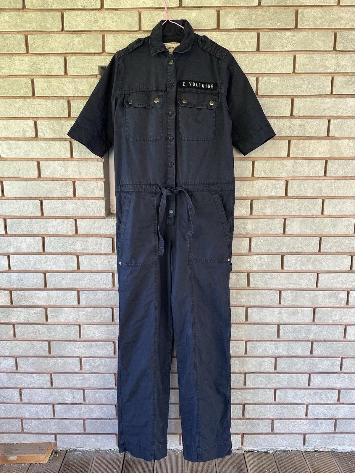 Zadig & Voltaire ZADIG & VOLTAIRE Catsy Mili Jumpsuit in Blueberry Size S Size 28" / US 6 / IT 42 - 4 Thumbnail