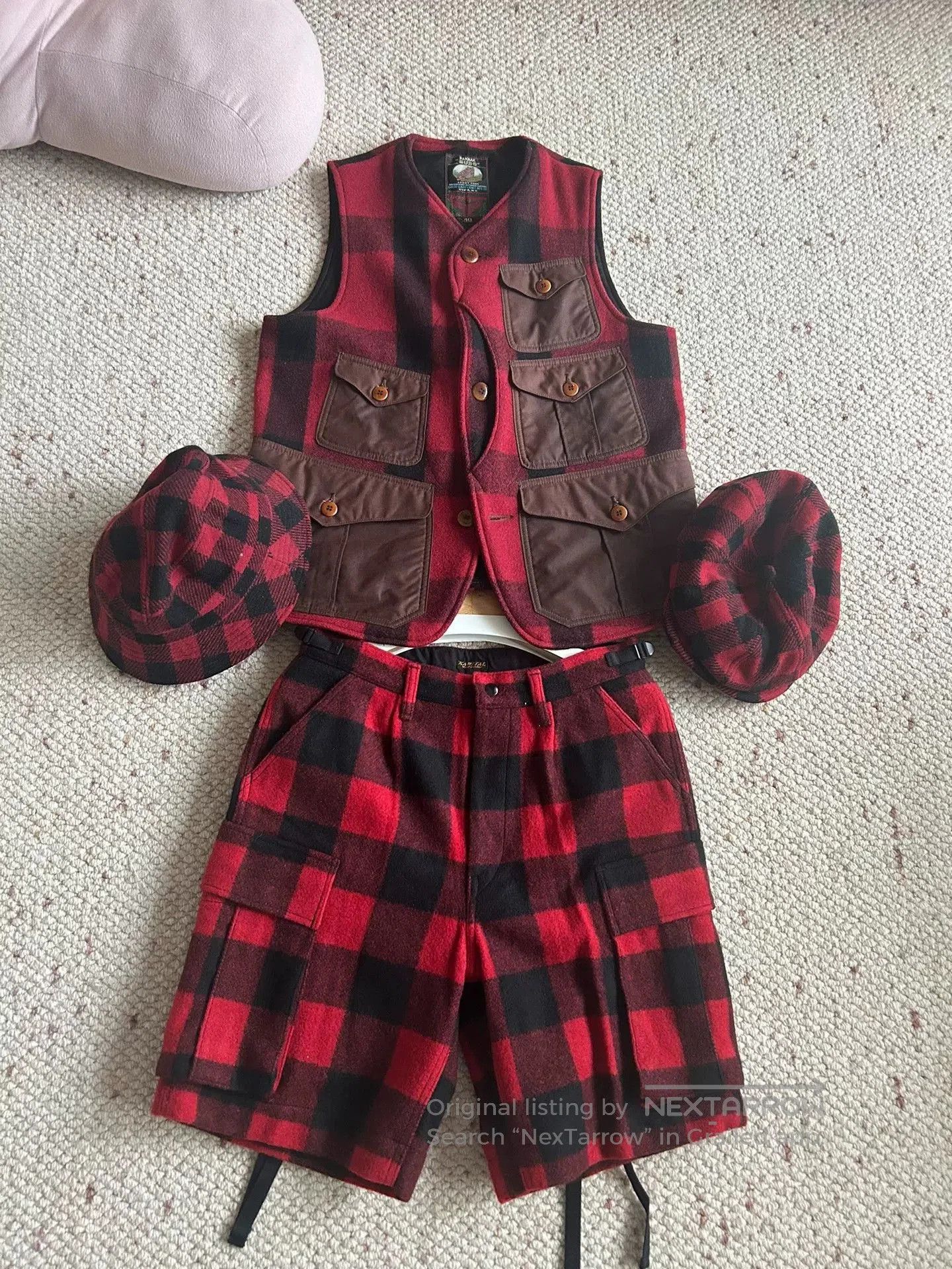 Freewheelers freewheelers plaid vest and shorts set. Size US M / EU 48-50 / 2 - 1 Thumbnail