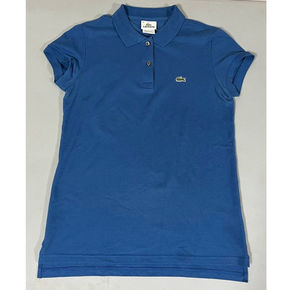 Lacoste Lacoste Collared Button-Up Polo Shirt Blouse Size 40 (M) 🐊✨ Size M / US 6-8 / IT 42-44 - 2 Thumbnail