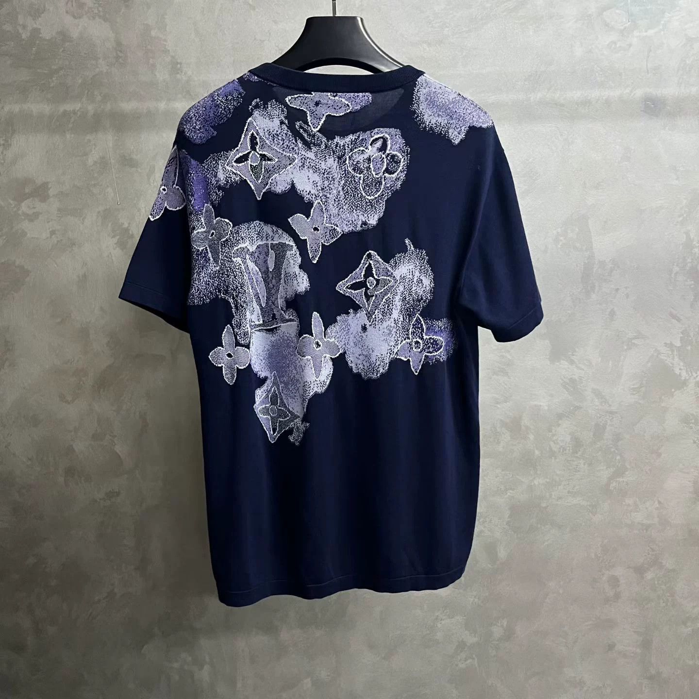 Louis Vuitton Louis Vuitton Ink Watercolor Monogram Knit T-Shirt Size US L / EU 52-54 / 3 - 4 Thumbnail