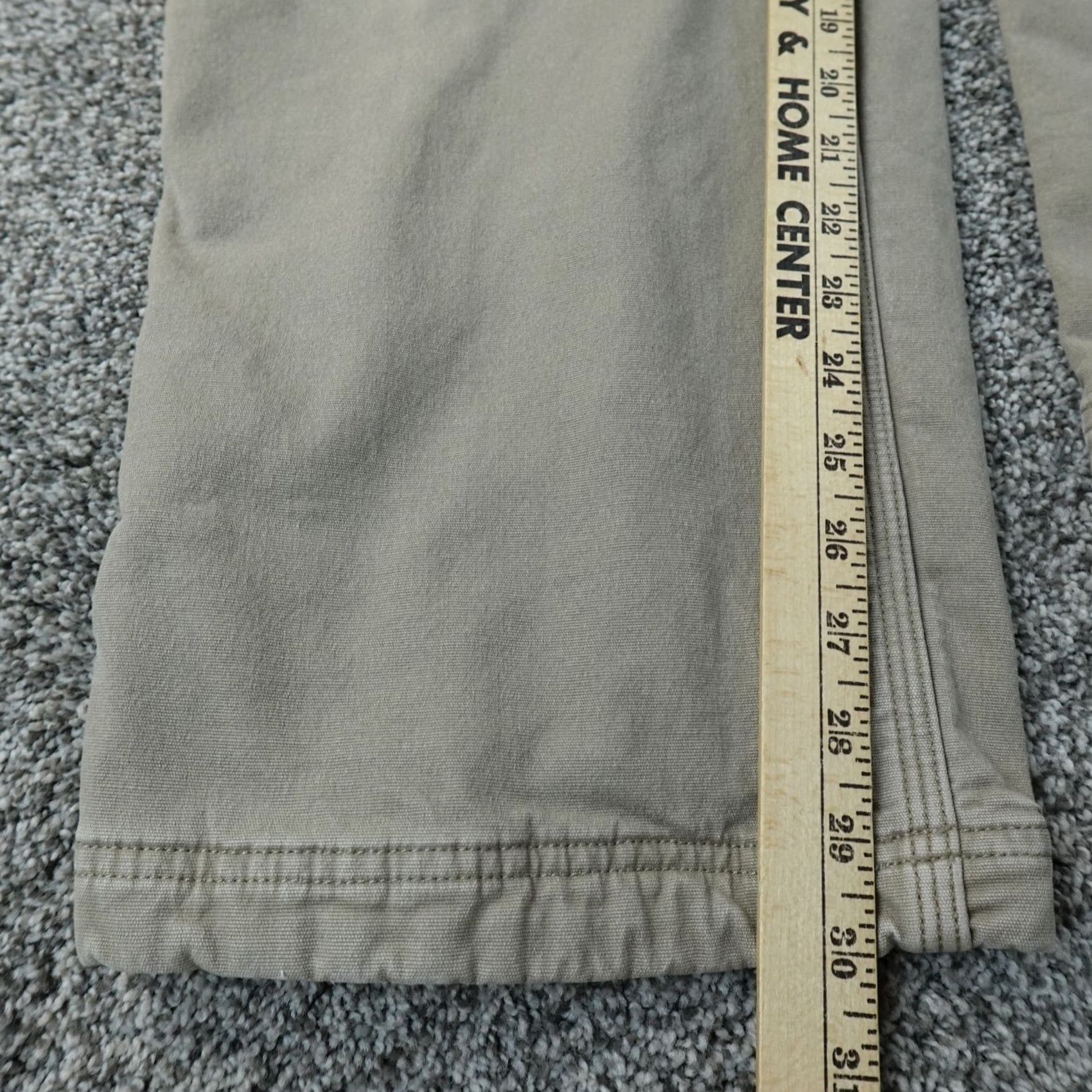 Vintage Duluth Pants Mens 38X30 Beige Brown Flex Fire Hose Cargo Utility Work Stretch Pants Size US 38 / EU 54 - 4 Thumbnail