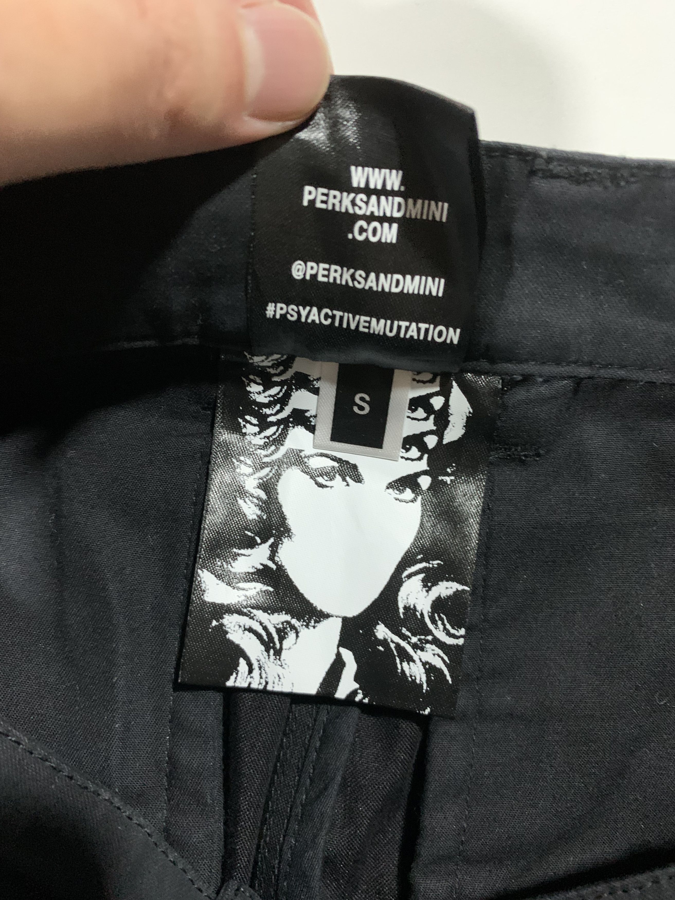 image of Perks And Mini Ss14 Cotton Trousers in Black, Men's (Size 30)