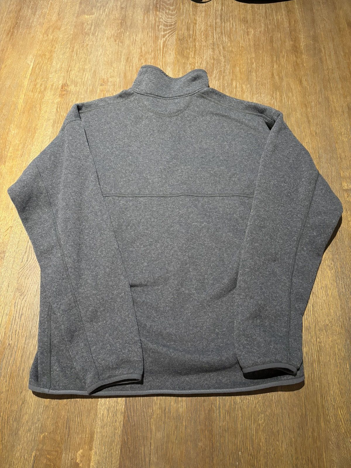 Patagonia Patagonia Fleece Sweater Pullover Button Up Black Gray Size US M / EU 48-50 / 2 - 2 Thumbnail
