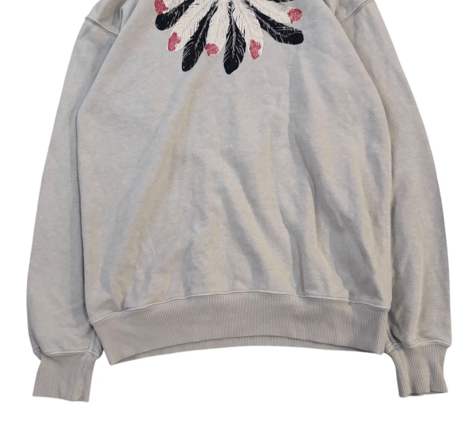 Kapital Feather Native Pattern Sweatshirt Hoodie Size US L / EU 52-54 / 3 - 4 Thumbnail