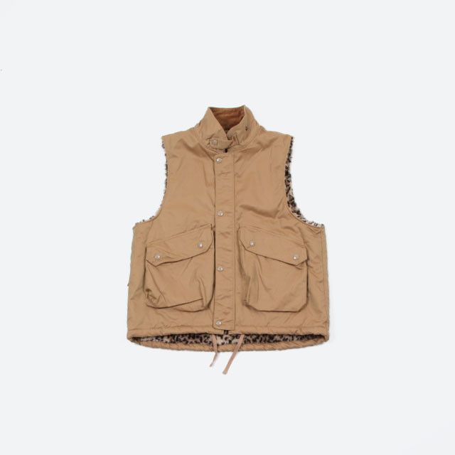 Engineered Garments Field Twill Vest (Leopard Lining) Size US M / EU 48-50 / 2 - 4 Thumbnail