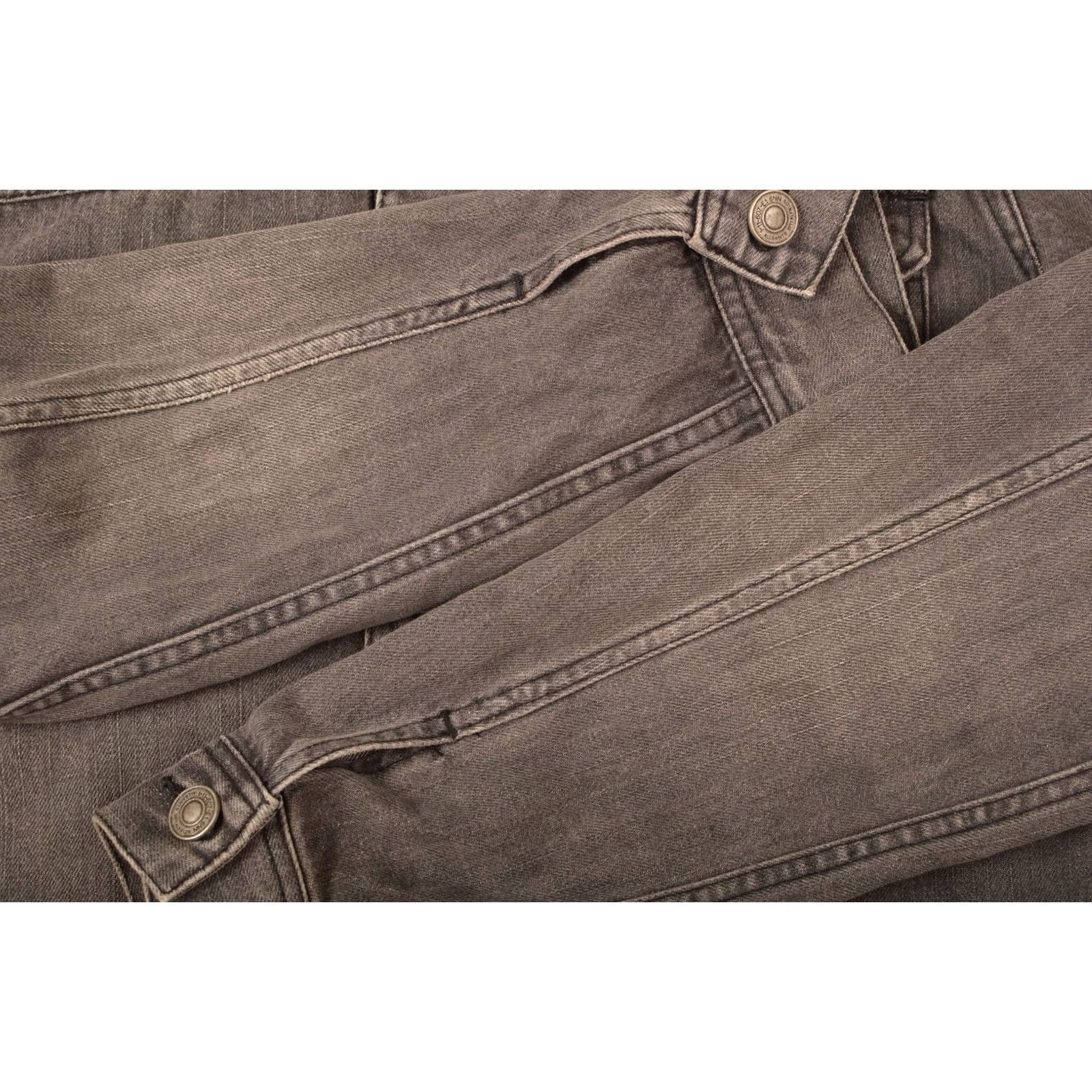 Allsaints AllSaints Struan Gray Denim Jacket XL Mens Size US 36 / EU 52 - 3 Thumbnail