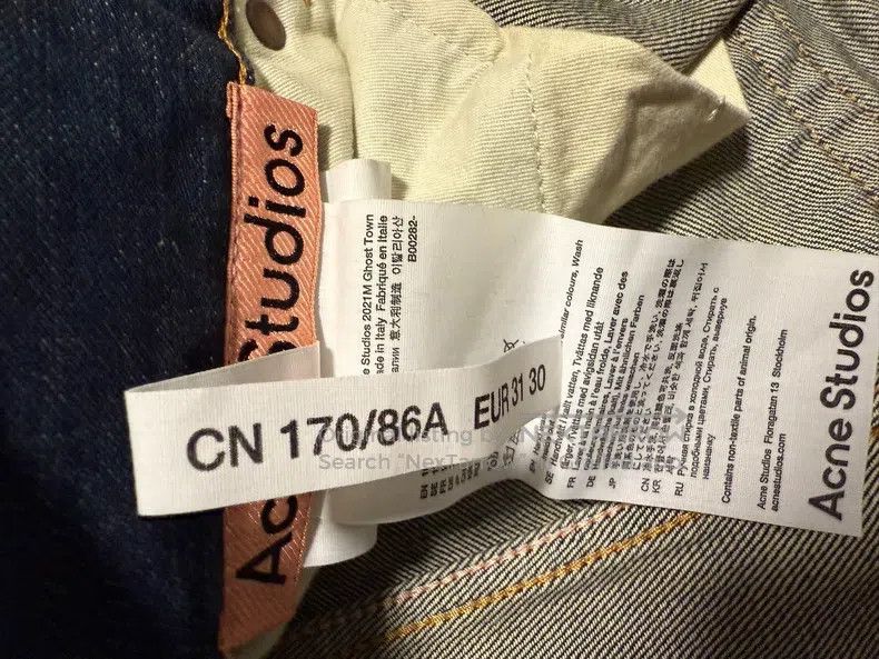 Acne Studios Acne Studios blue jeans Size US 30 / EU 46 - 2 Thumbnail