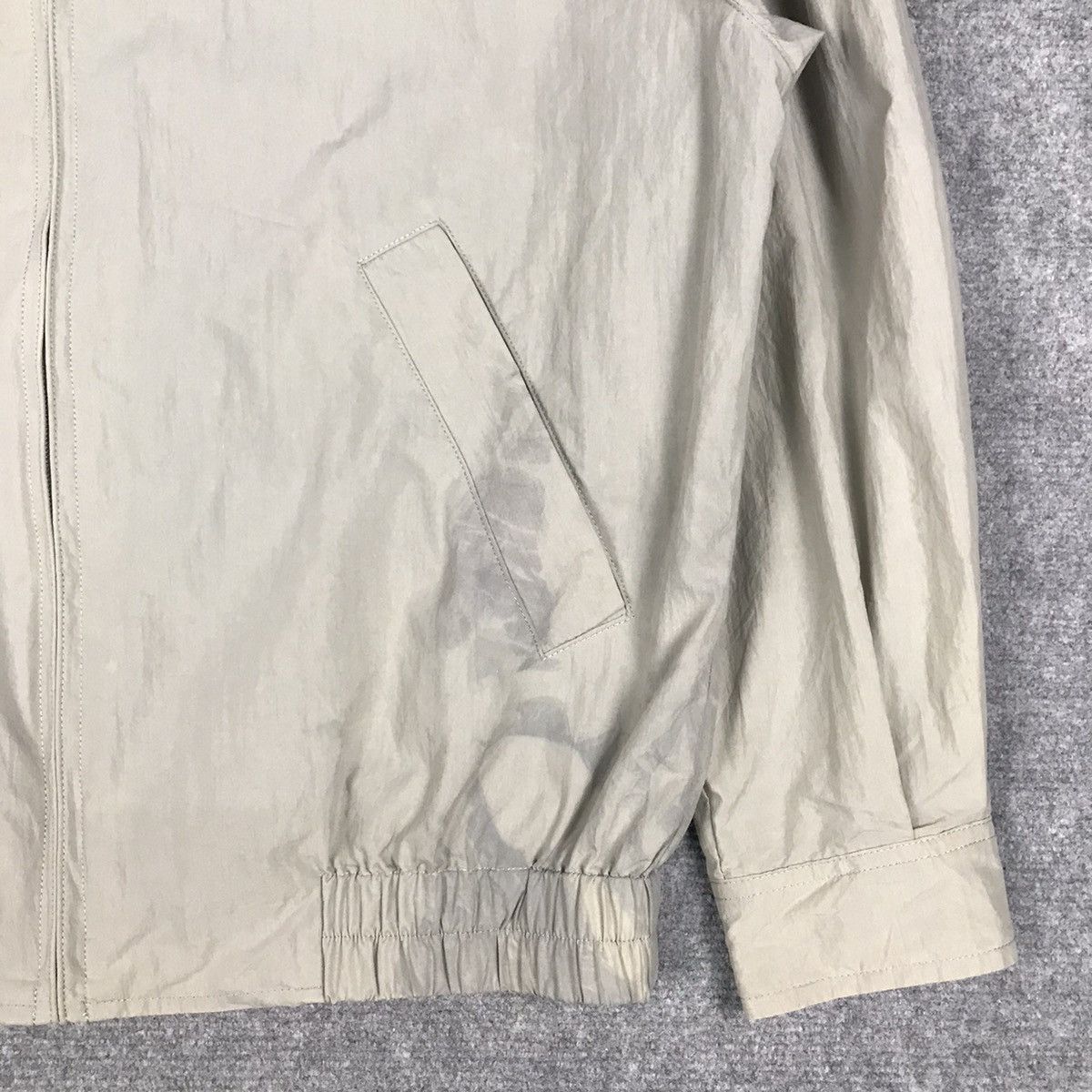 Burberry BURBERRY GRAY FADED ZIP JACKET Size US L / EU 52-54 / 3 - 4 Thumbnail