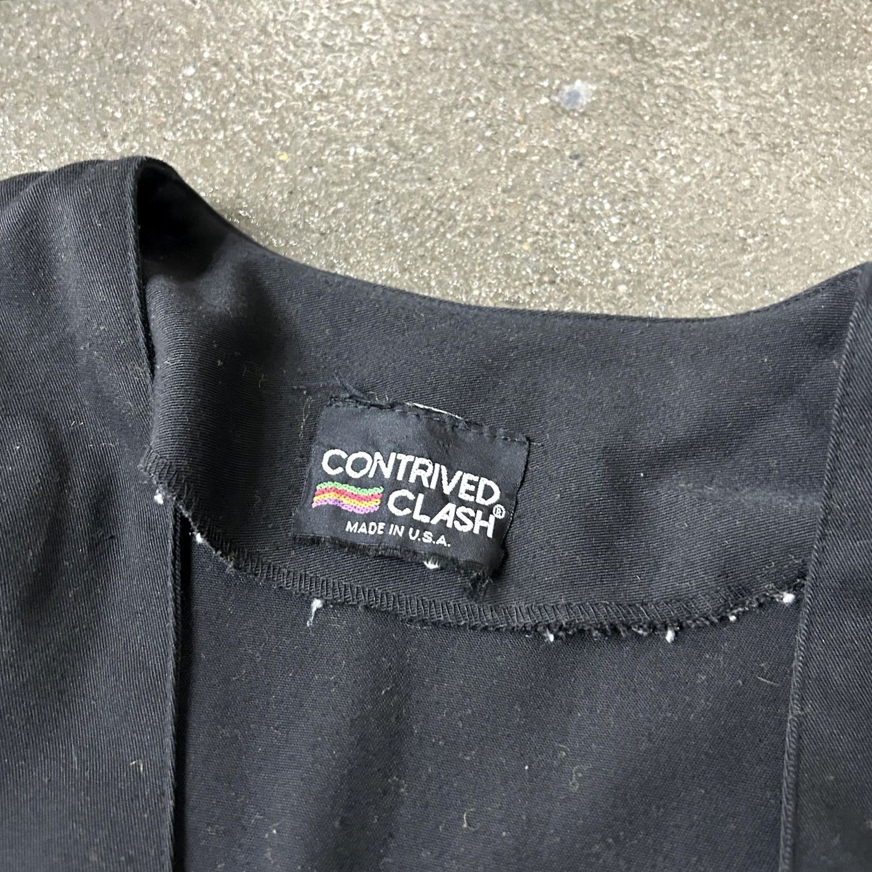 Doublet Contrived Clash Womens Medium Black Double-Breasted Lined Suit Jacket Size M / US 6-8 / IT 42-44 - 3 Thumbnail