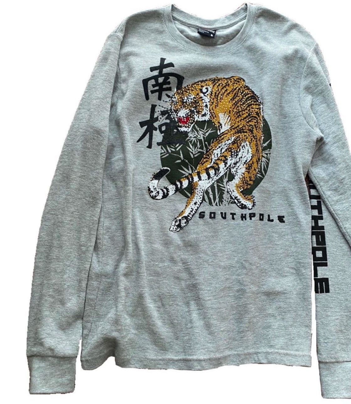Southpole Japanese Letter Southpole Tiger Longsleeve Size US S / EU 44-46 / 1 - 1 Thumbnail