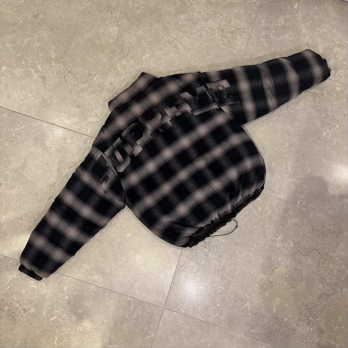 Supreme Supreme Flannel Reversible Puffer Jacket FW22 Size US L / EU 52-54 / 3 - 1 Thumbnail