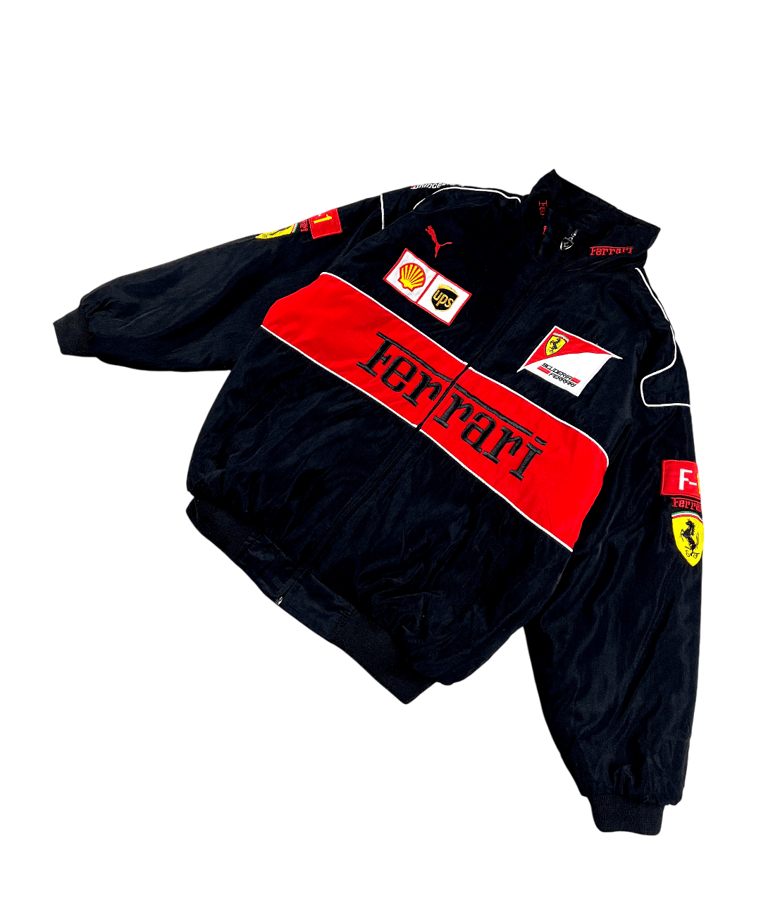 Ferrari × Vintage Vintage Bomber Jacket Ferrari M Size US M / EU 48-50 / 2 - 2 Thumbnail
