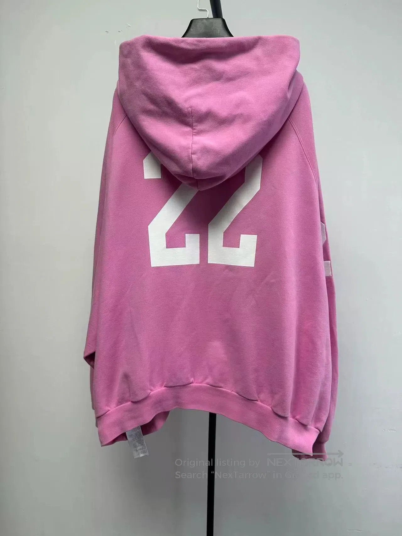 Balenciaga Balenciaga Digital Print Distressed Zip Hoodie. Size M / US 6-8 / IT 42-44 - 2 Thumbnail