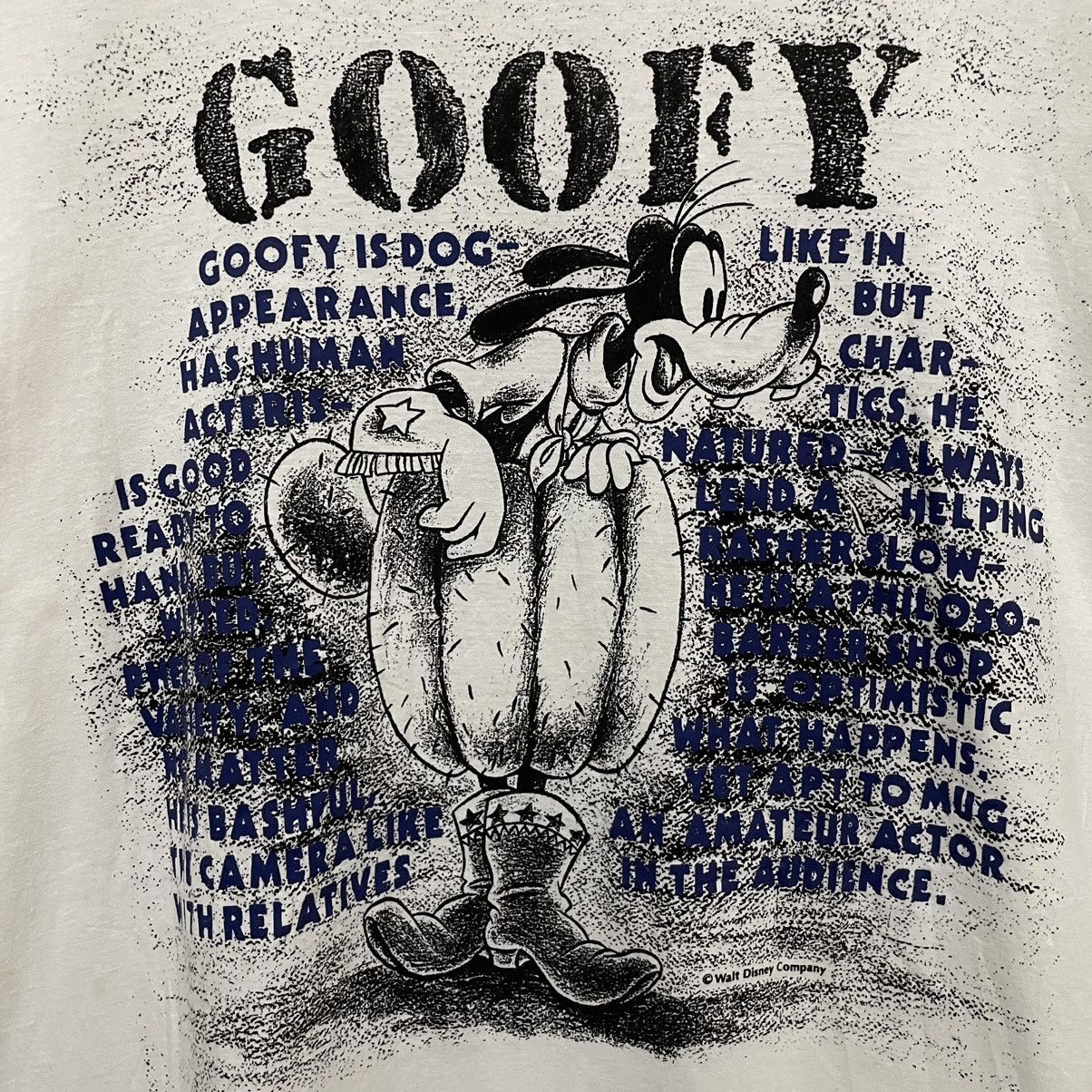 Disney × Vintage 90s Walt Disney Company Goofy T Shirt Size US M / EU 48-50 / 2 - 2 Thumbnail