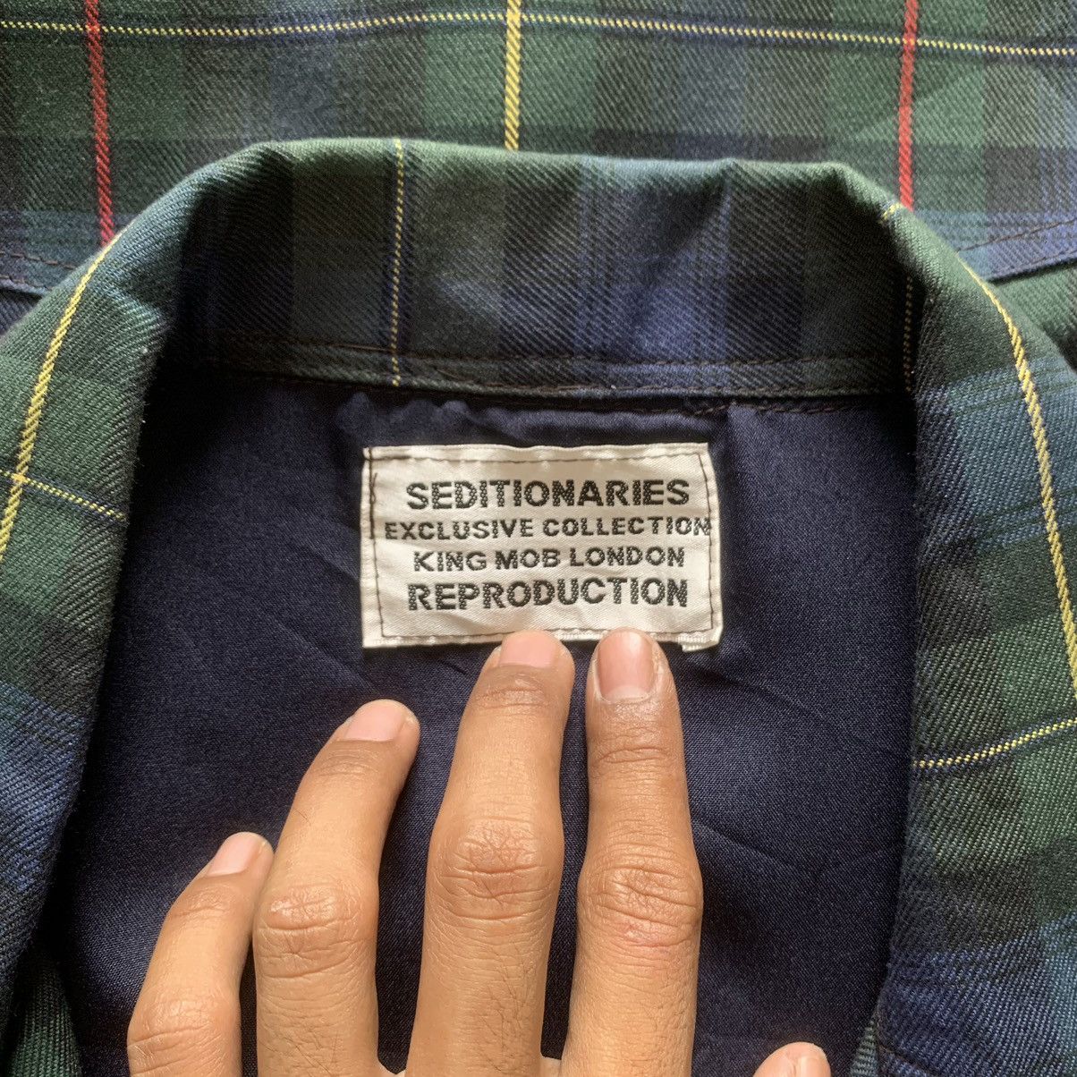 Vintage VERY RARE King Mob London Green Tartan Seditionaries Jacket Size US L / EU 52-54 / 3 - 10 Thumbnail
