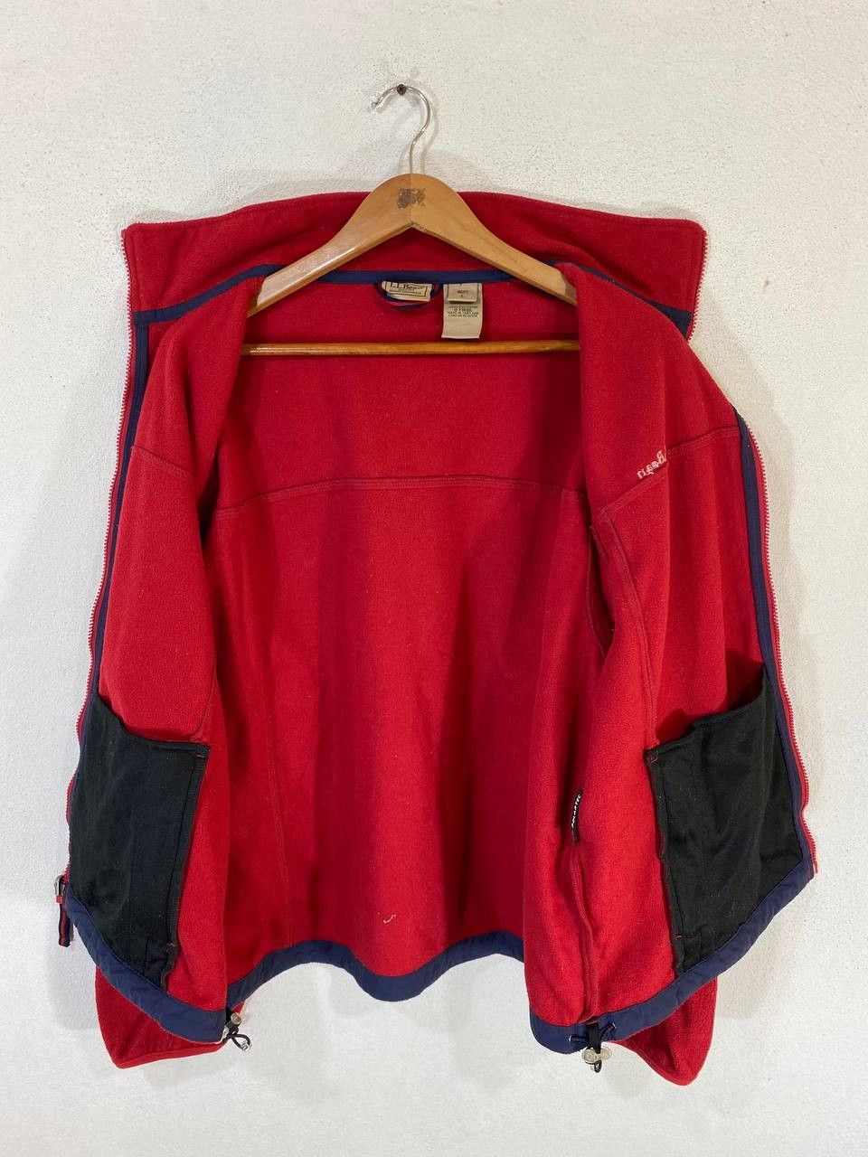 L.L. Bean ll bean red fleece jacket nice design Size US L / EU 52-54 / 3 - 8 Thumbnail