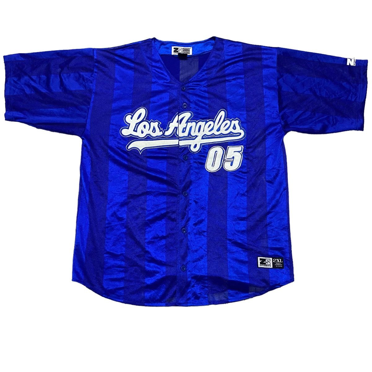 Vintage Vintage Los Angeles Baseball Jersey By Zam Sport Size US XXL / EU 58 / 5 - 1 Thumbnail